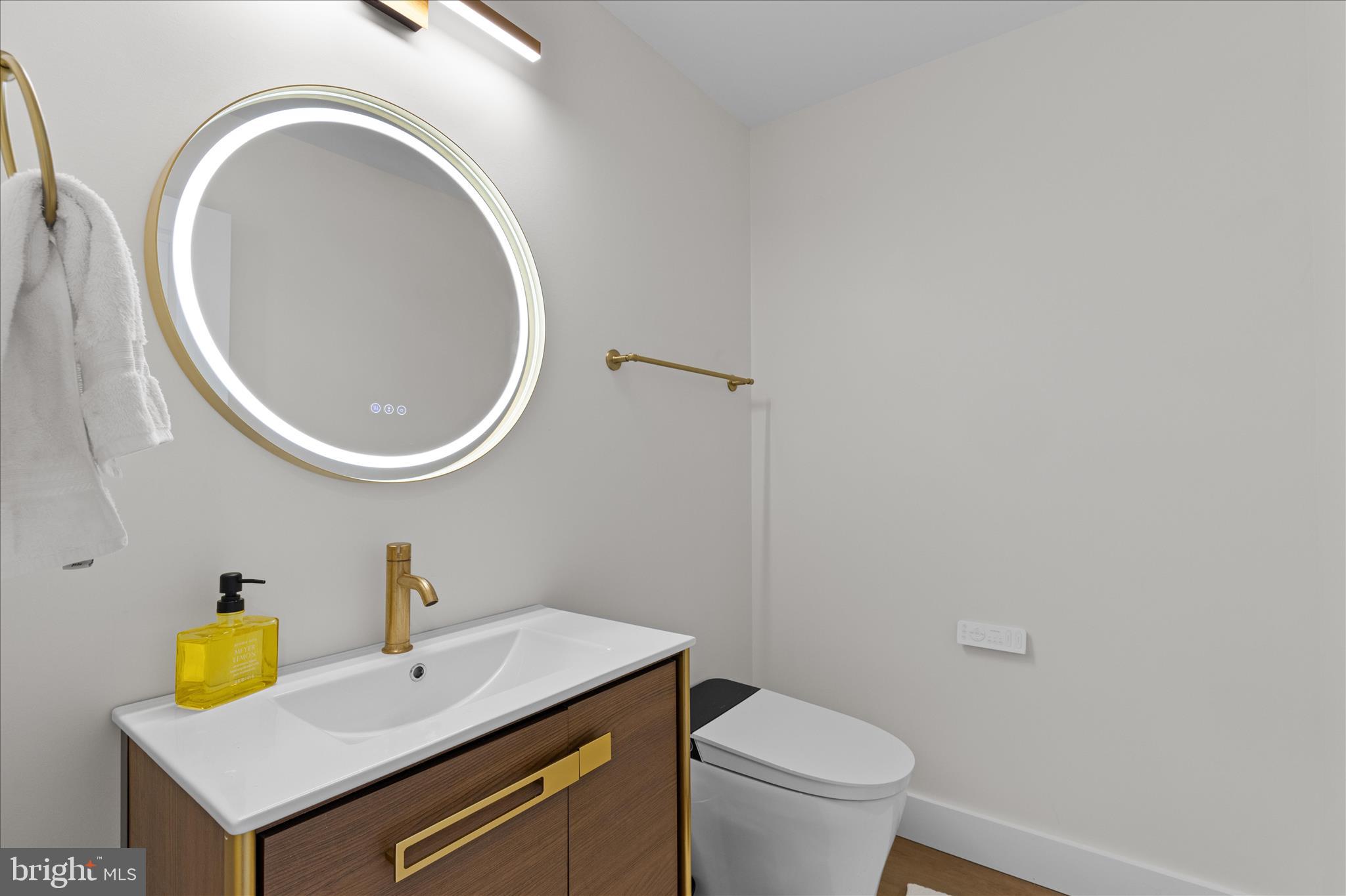 16242 Thomas Road Piney Point, MD 20674 - Photo 46 of 75 a bathroom with a sink and a mirror