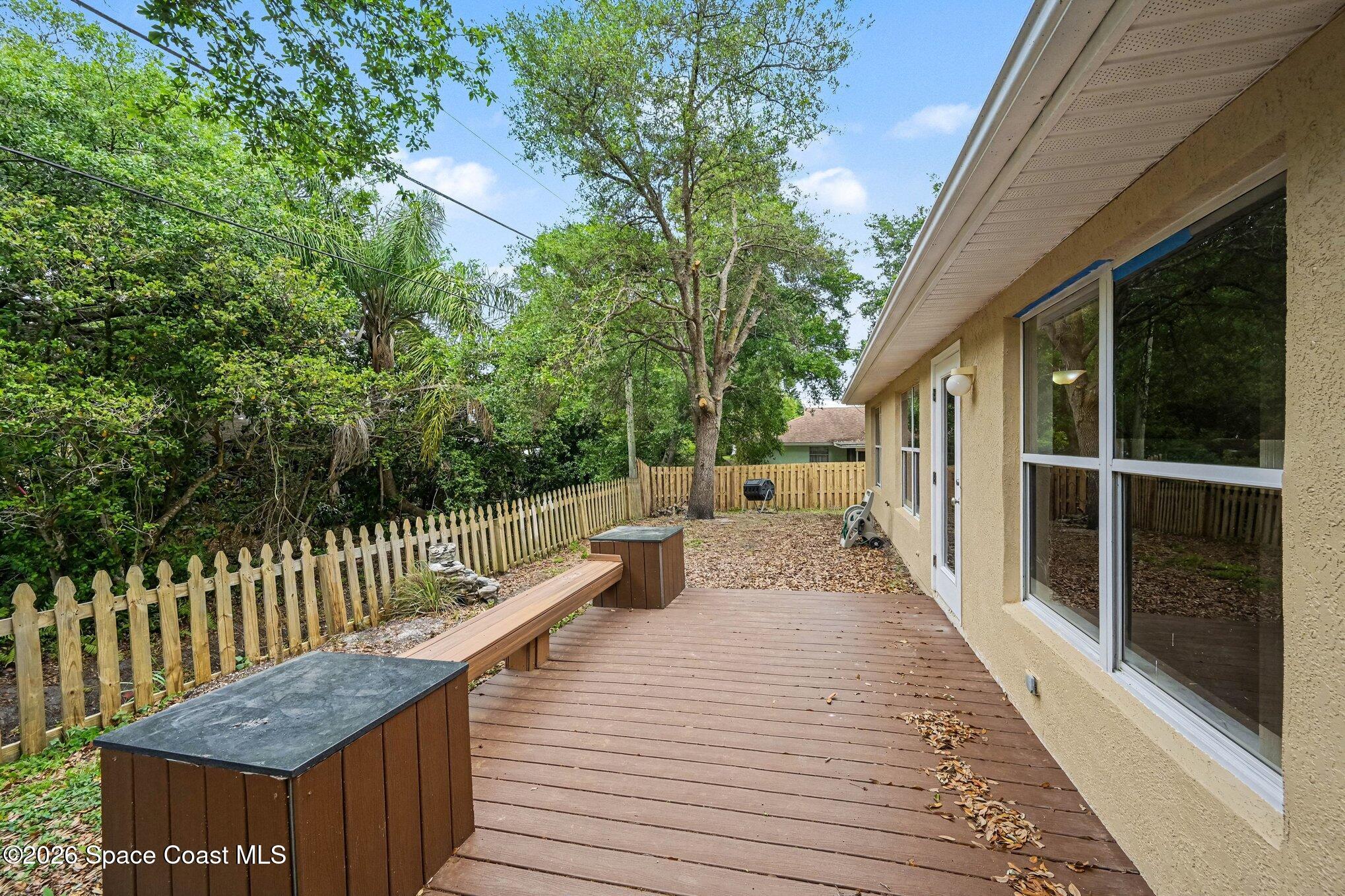 558 Barber Street Sebastian, FL 32958 - Photo 24 of 25 a view of balcony and deck