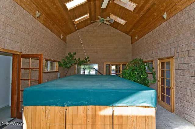 a view of a yard in front of a house