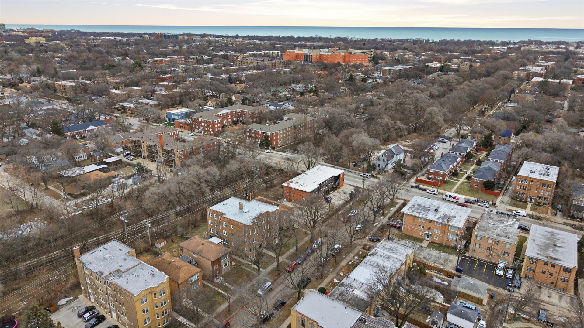 1321 Brummel Street Evanston, IL 60202 - Photo 10 of 14 an aerial view of a city