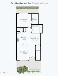 $629,000 | 2428 East Del Mar Boulevard, Unit 105, Pasadena, CA 91107