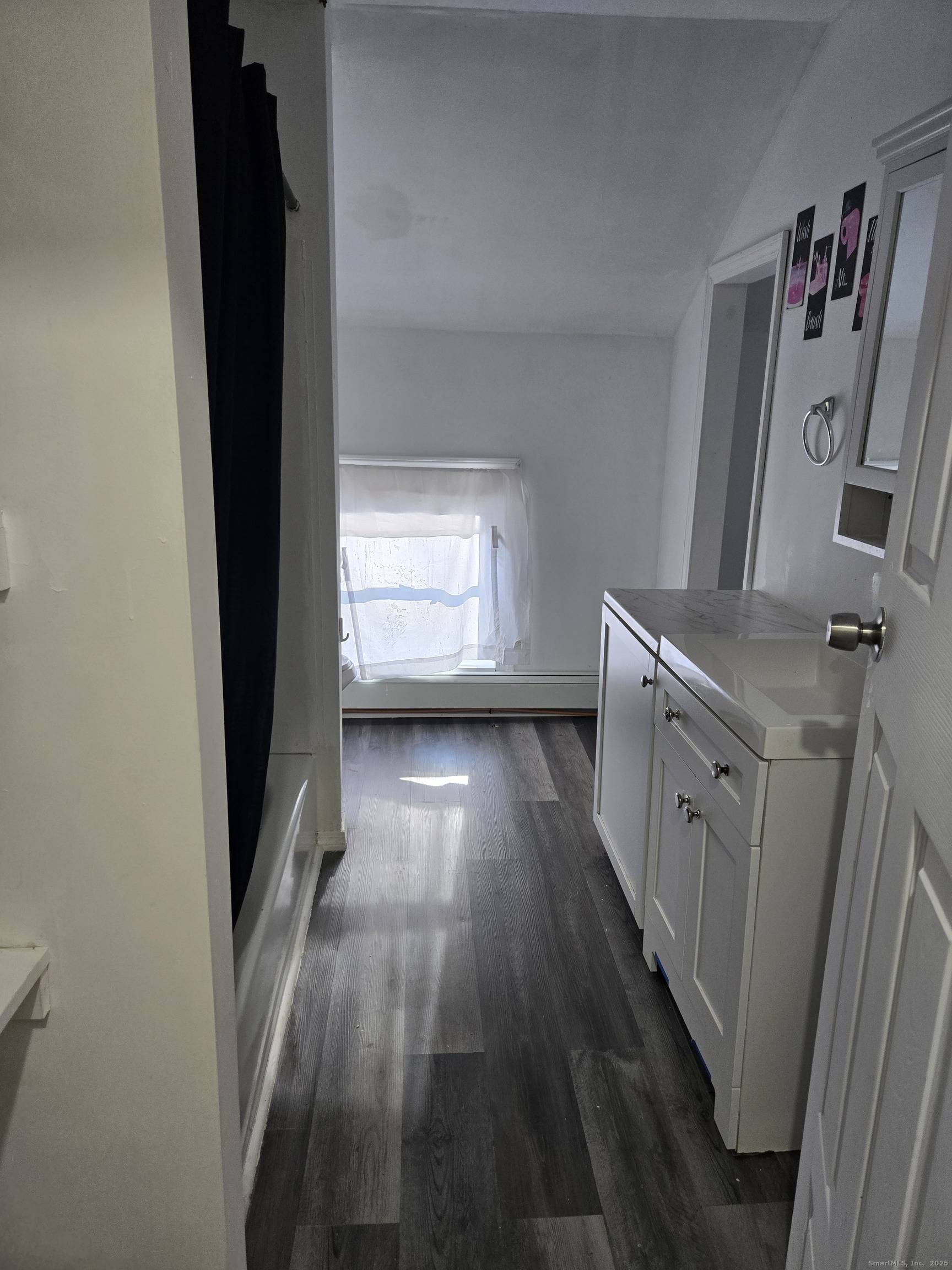 183 High Street Sprague, CT 06330 - Photo 5 of 10 wooden floor in an empty room