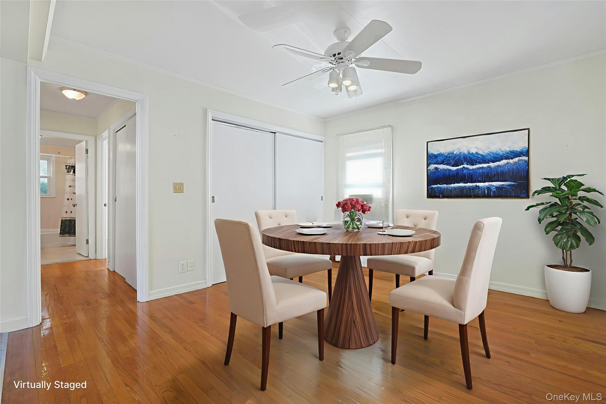 86 Braunsdorf Road Pearl River, NY 10965 - Photo 9 of 38 a view of a dining room with furniture and wooden floor