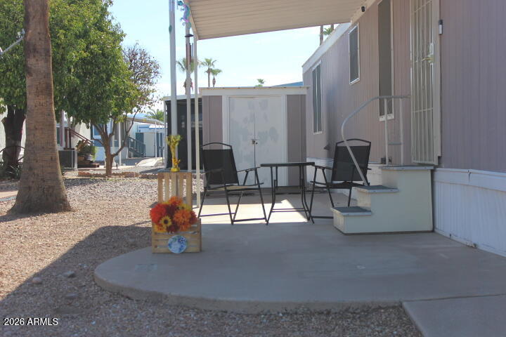 9501 East Broadway Road, Unit 101 Mesa, AZ 85208 - Photo 2 of 24 a view of outdoor space with seating