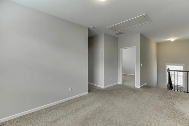 a view of empty room