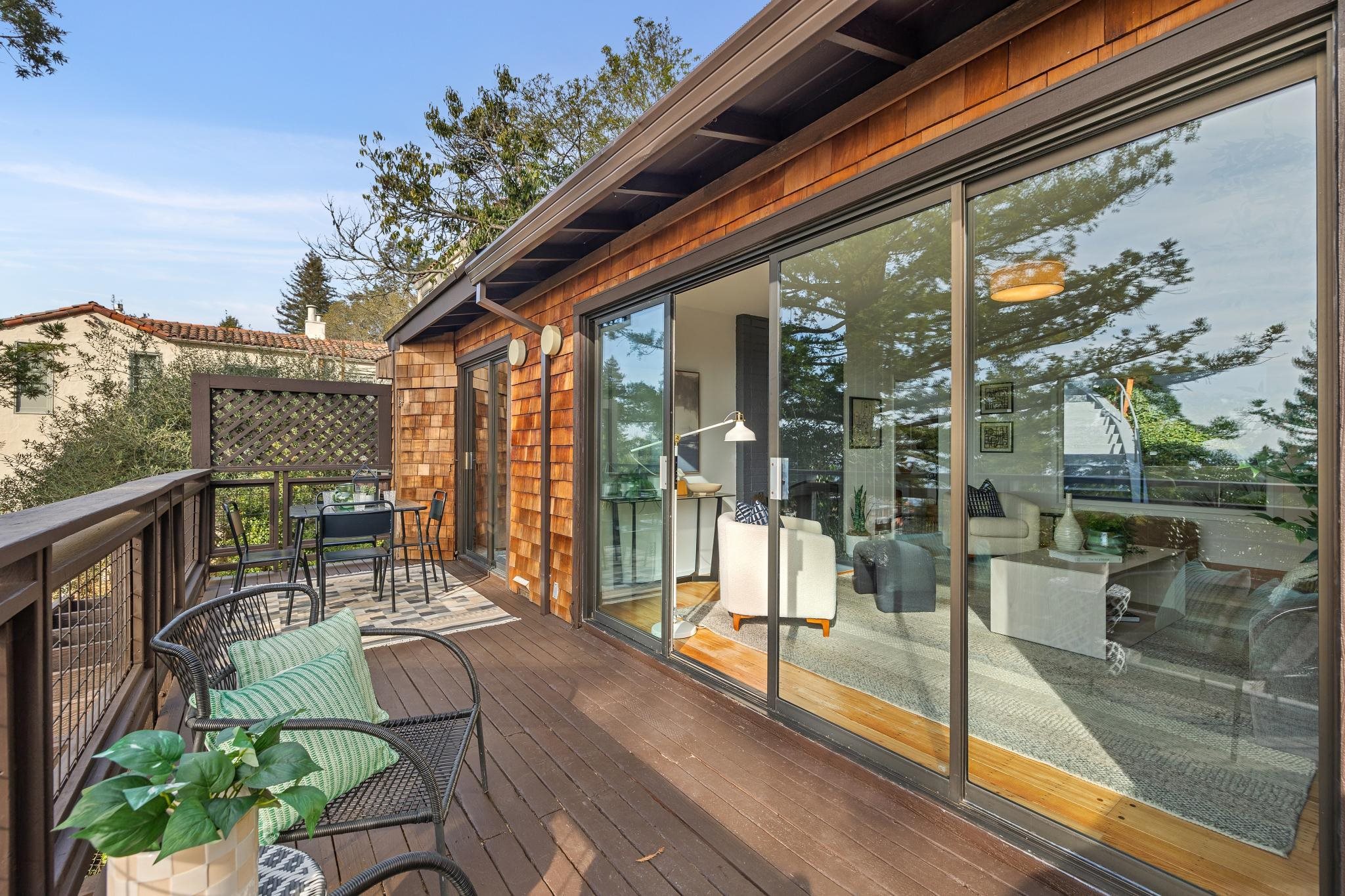 1024 Miller Avenue Berkeley, CA 94708 - Photo 12 of 60 View of wooden deck