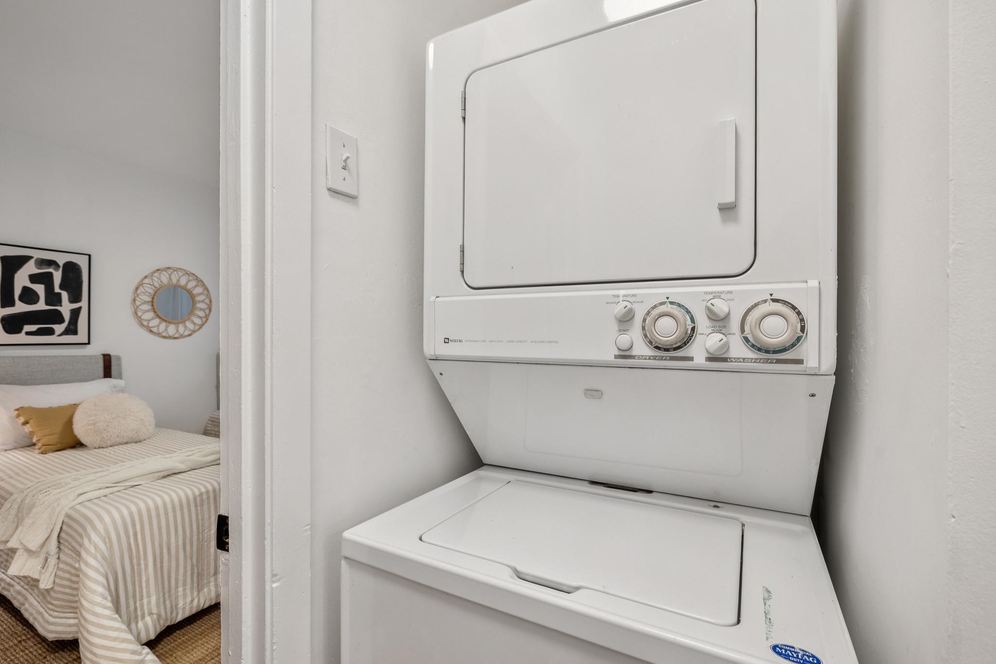1024 Miller Avenue Berkeley, CA 94708 - Photo 33 of 60 Washroom featuring stacked washer / drying machine