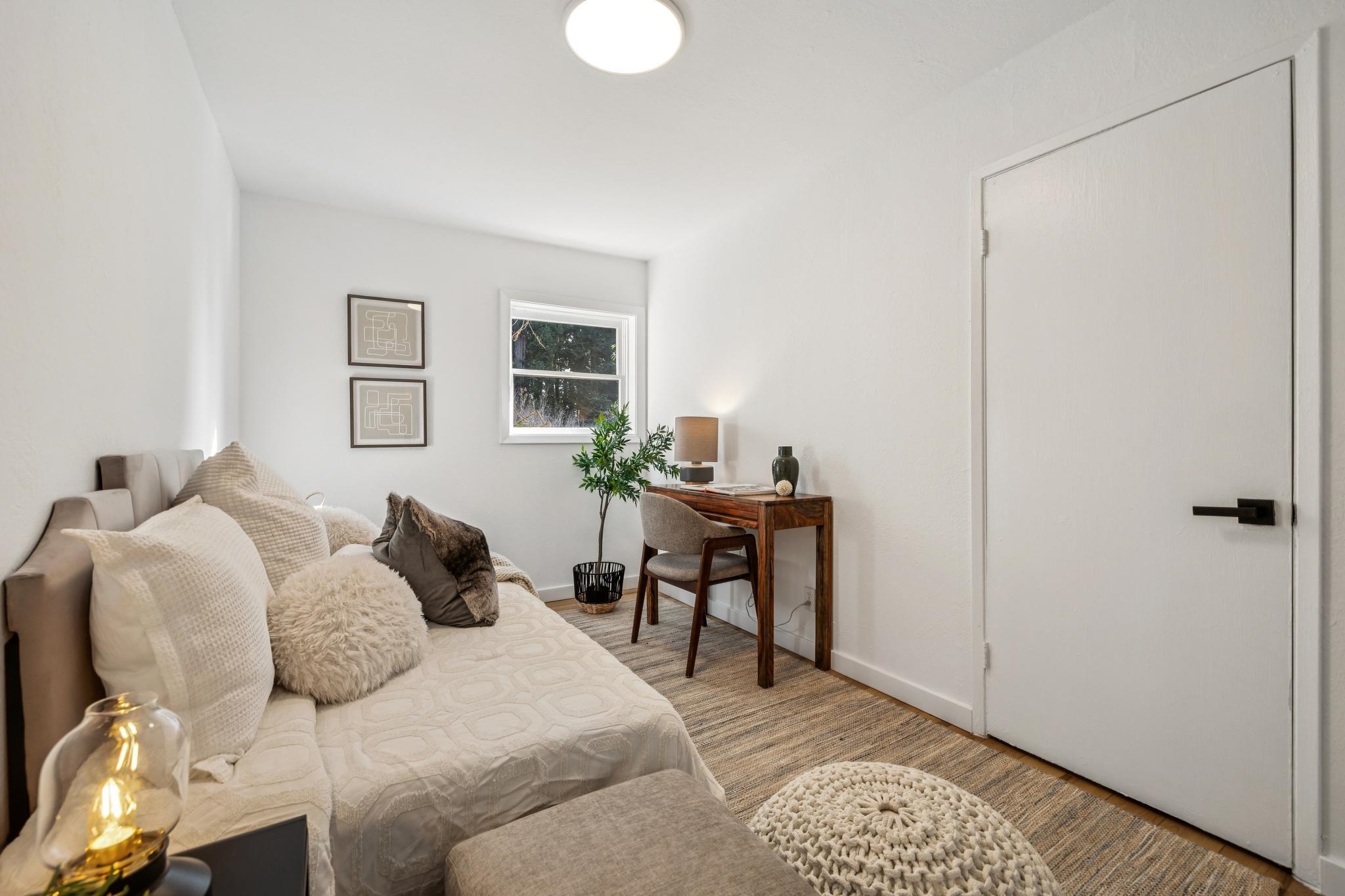 1024 Miller Avenue Berkeley, CA 94708 - Photo 42 of 60 Bedroom featuring wood finished floors and a desk