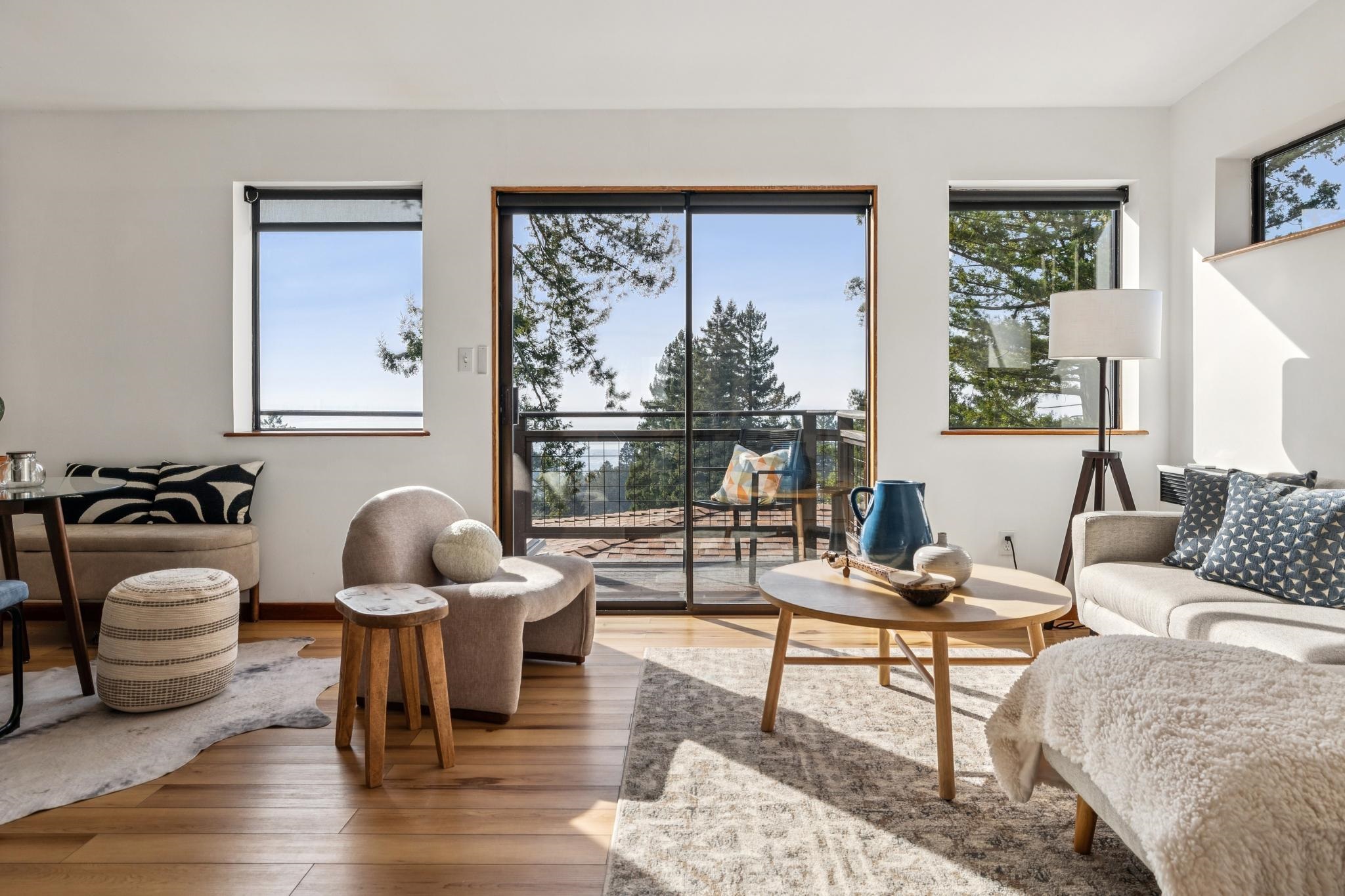 1024 Miller Avenue Berkeley, CA 94708 - Photo 52 of 60 Living area with hardwood / wood-style floors and baseboards