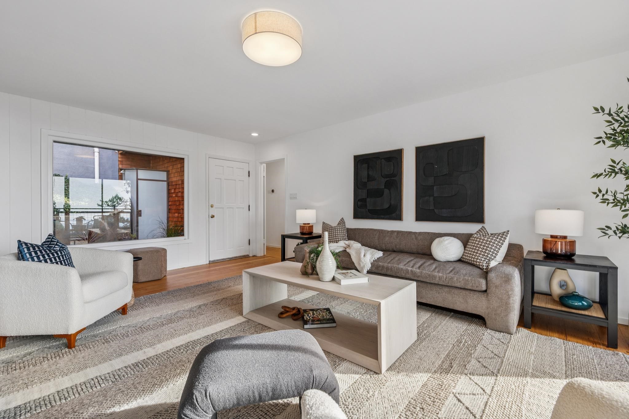 1024 Miller Avenue Berkeley, CA 94708 - Photo 7 of 60 Living area featuring wood finished floors