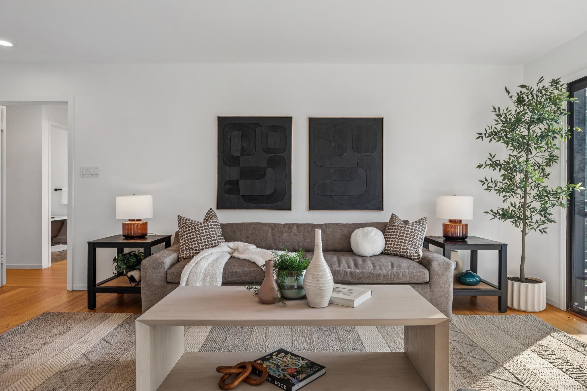 1024 Miller Avenue Berkeley, CA 94708 - Photo 8 of 60 Living area with light wood-type flooring