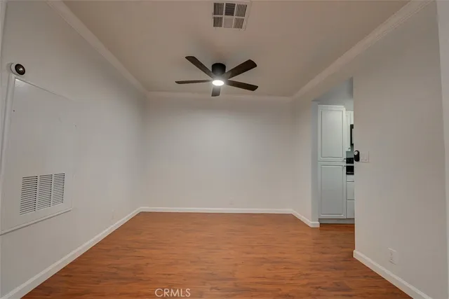 wooden floor in an empty room