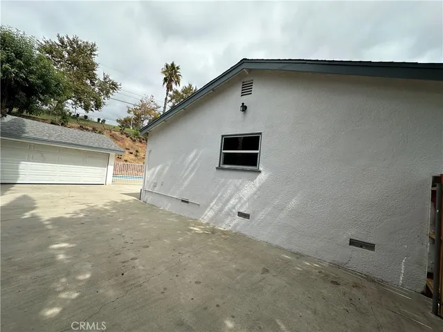 a house with a outdoor space