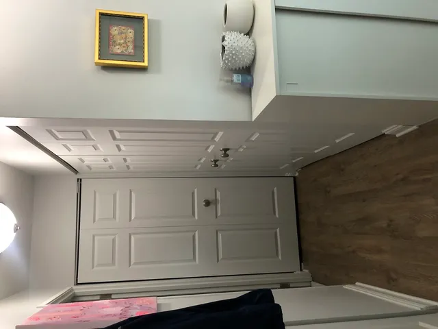 a view of a livingroom with an empty space