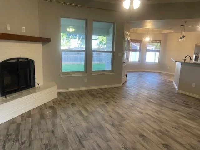 a view of livingroom and window