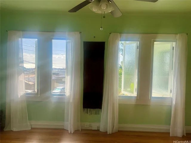 a view of front door