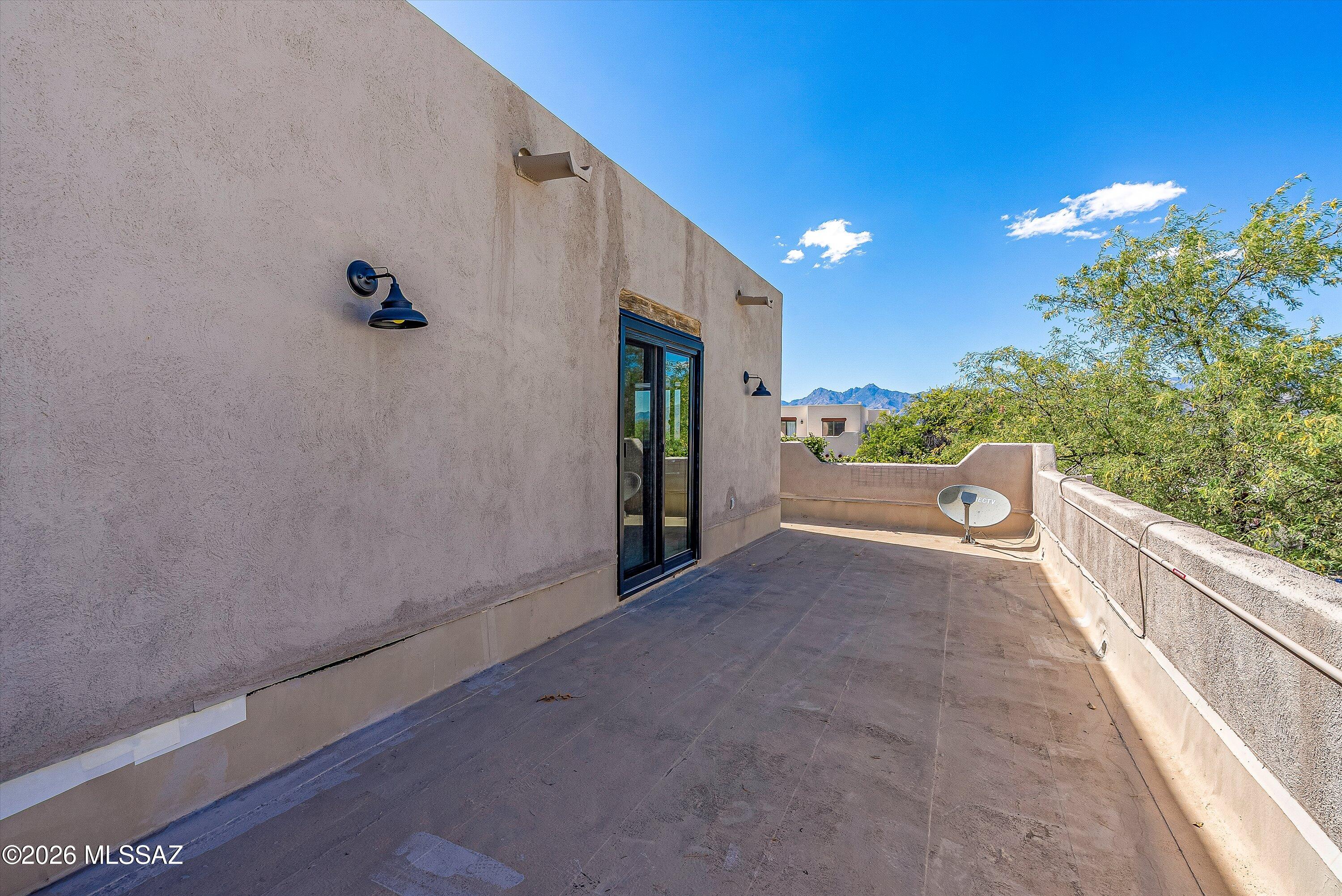 100 North Eastern Slope Loop Tucson, AZ 85748 - Photo 27 of 37 Enjoy views of the entire Tanque Verde Valley from this balcony.