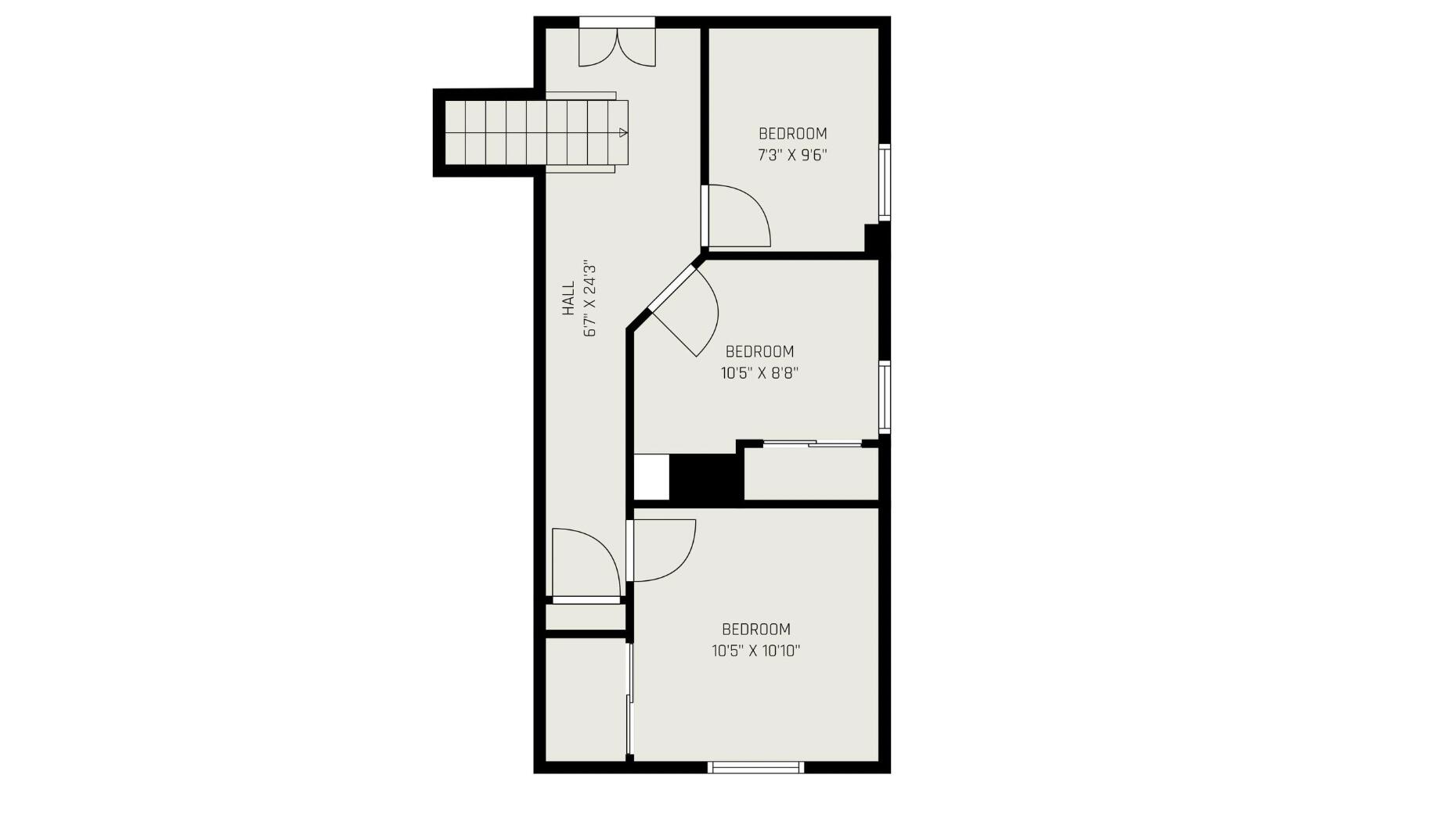 311 Robey Place Southeast Grand Rapids, MI 49506 - Photo 17 of 18 Second Story Floor Plan