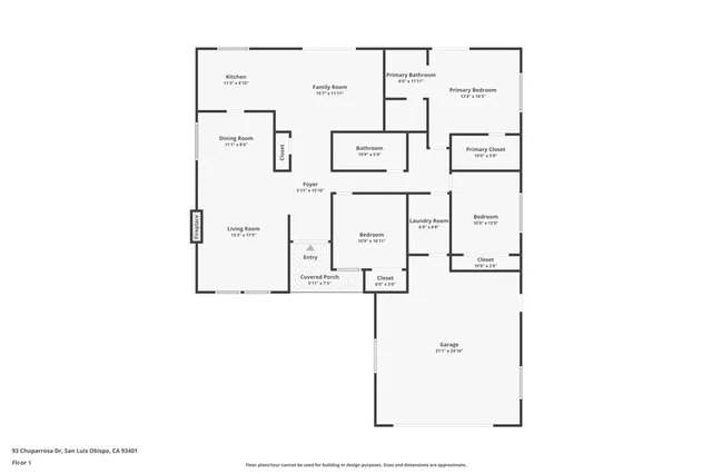 $1,129,950 | 93 Chuparrosa Drive, San Luis Obispo, CA 93401