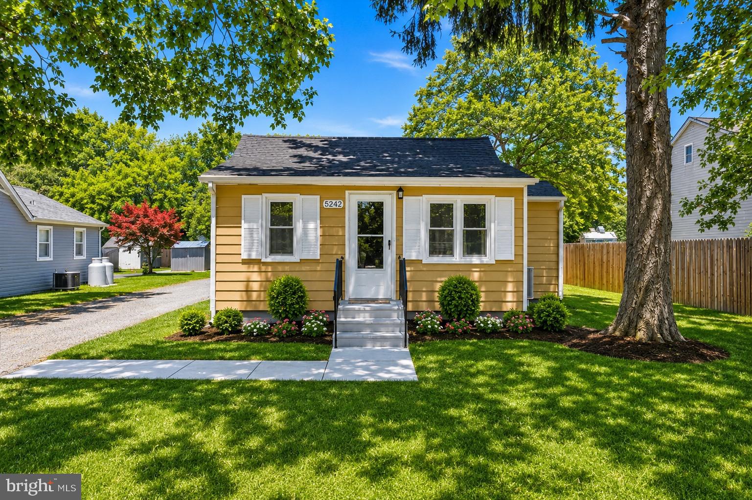 5242 Sands Road Lothian, MD 20711 - Photo 2 of 29 Front Exterior virtually enhanced