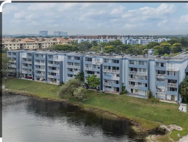 a view of a city with tall buildings