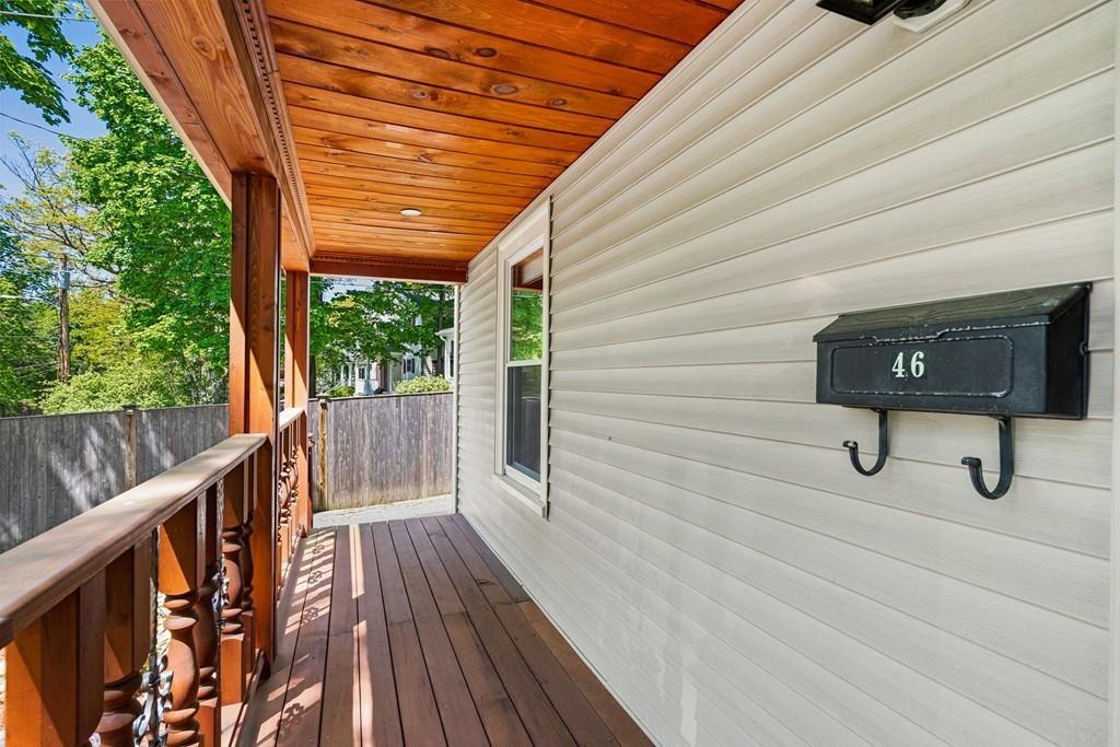 46 River Ridge Wellesley, MA 02481 - Photo 2 of 27 a view of balcony with wooden floor
