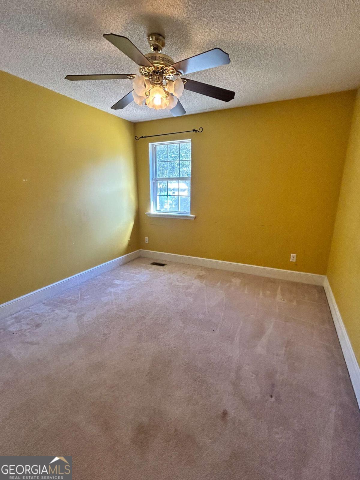 39 Paradise Lake Road Tifton, GA 31794 - Photo 17 of 23 an empty room with a window and chandelier fan