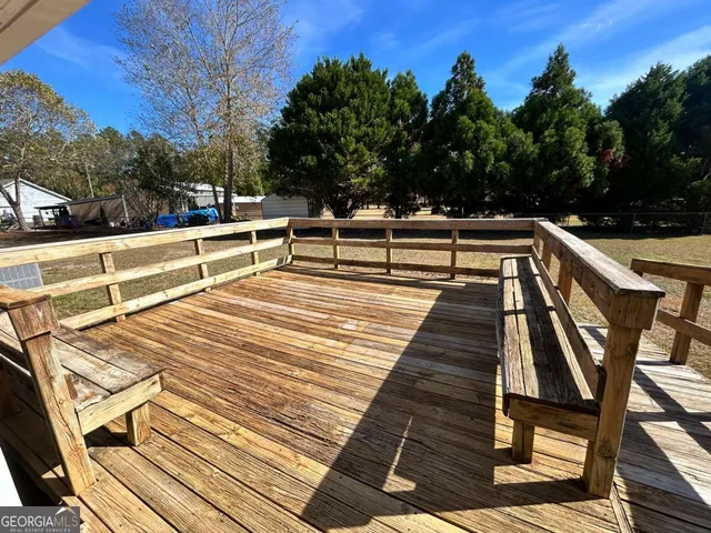 a view of outdoor space with seating