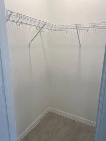 a view of a room with stairs