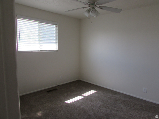 3166 Linden Street Bountiful, UT 84010 - Photo 10 of 25 Bedroom featuring a ceiling fan and new carpet