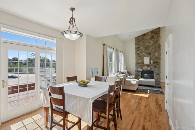 a view of an outdoor space and yard