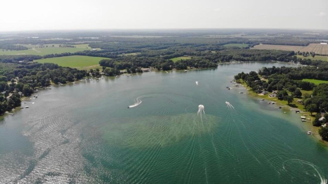 55096 West End Road Three Rivers, MI 49093 - Photo 19 of 74 fisherlakeaerial