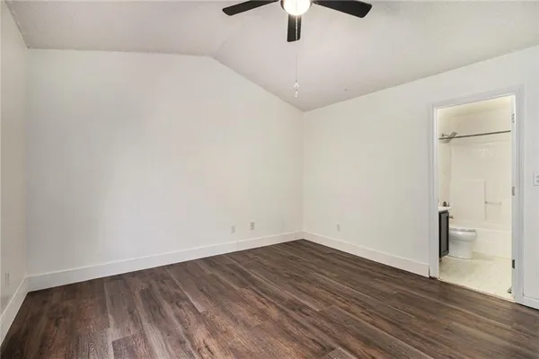 wooden floor in an empty room