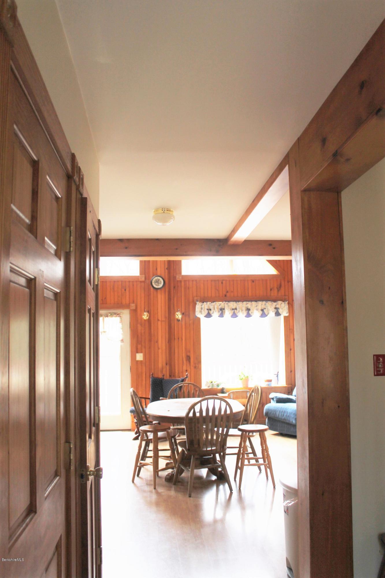 Kitchen back door