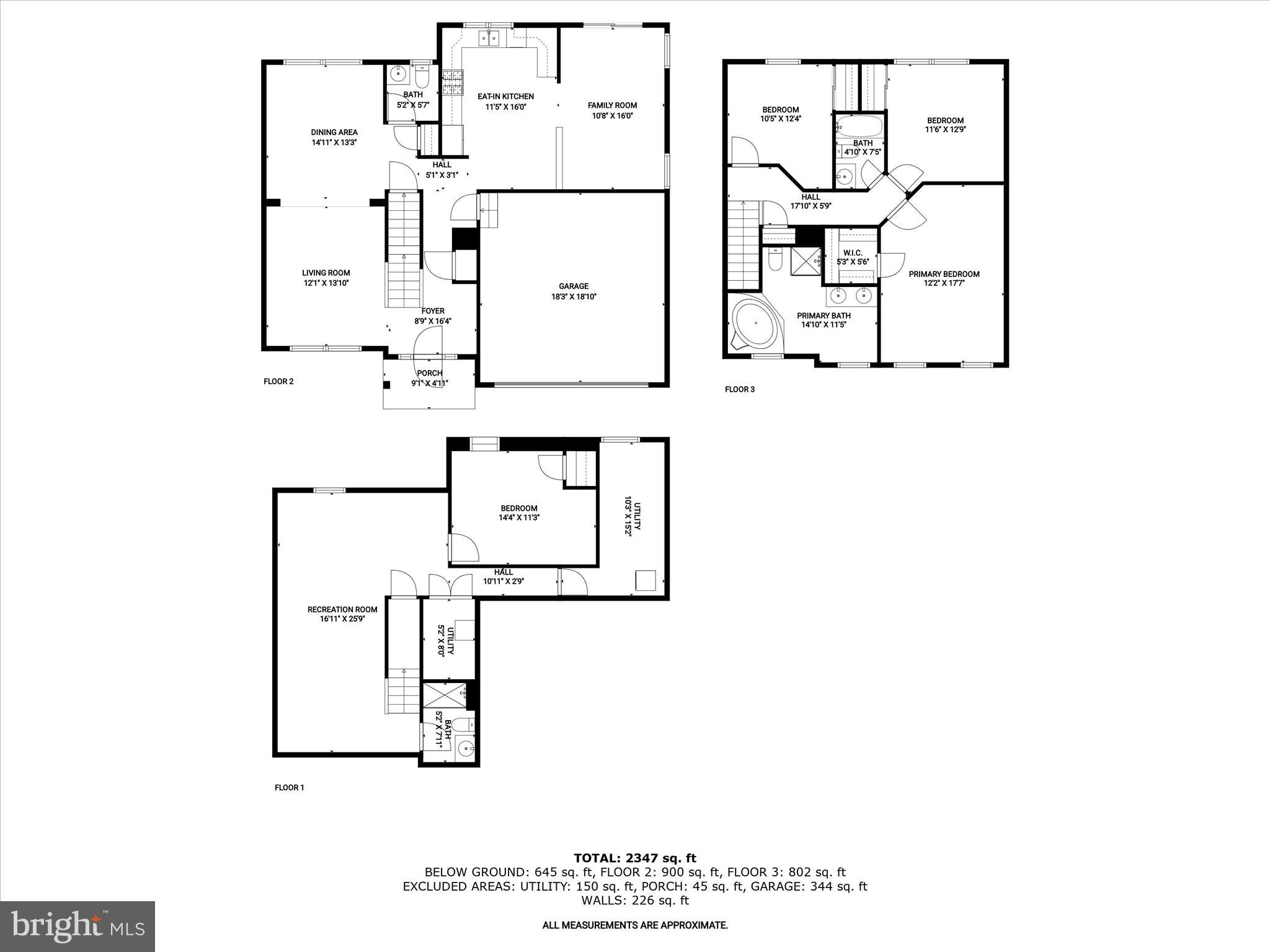 1914 Meadowgate Court Windsor Mill, MD 21244 - Photo 43 of 43 Floor Plan