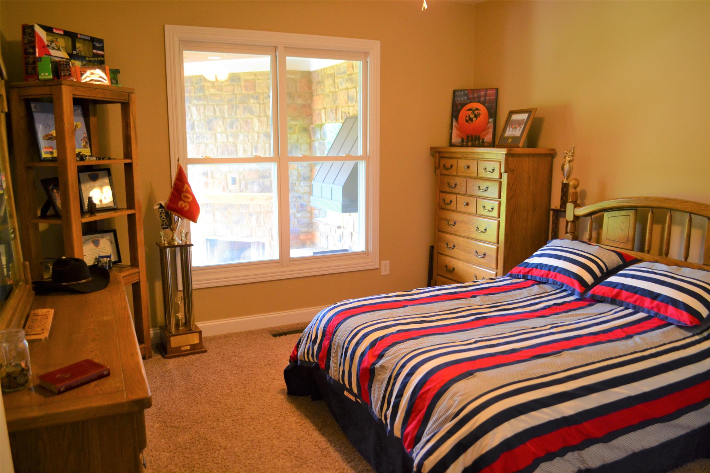 730 Walnut Grove Road Lebanon, TN 37090 - Photo 13 of 29 HOME HAS 3 BEDROOMS + OFFICE ; 2 FULL & 2- 1/2 BATHS CARPET WITH LARGE DOUBLE CLOSETS