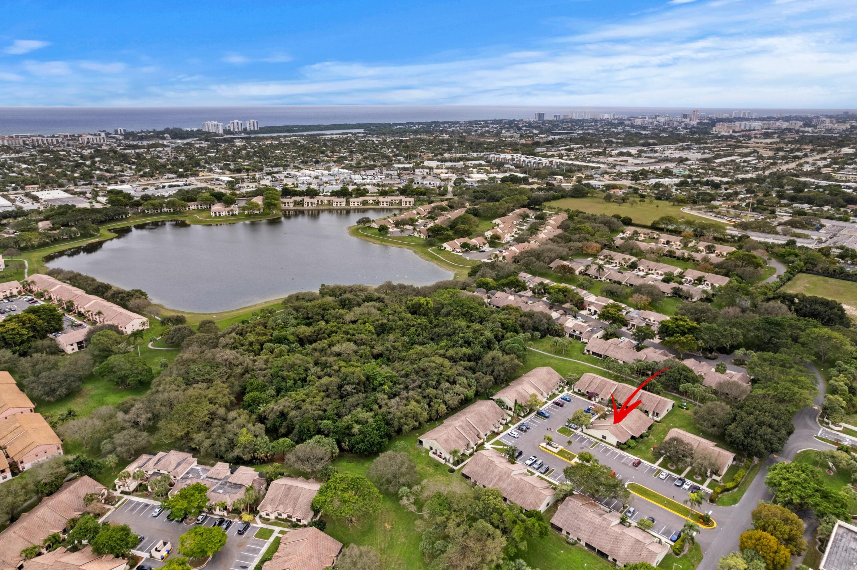 492 Hardwood Place Boca Raton, FL 33431 - Photo 17 of 46 Aerial Neighborhood View