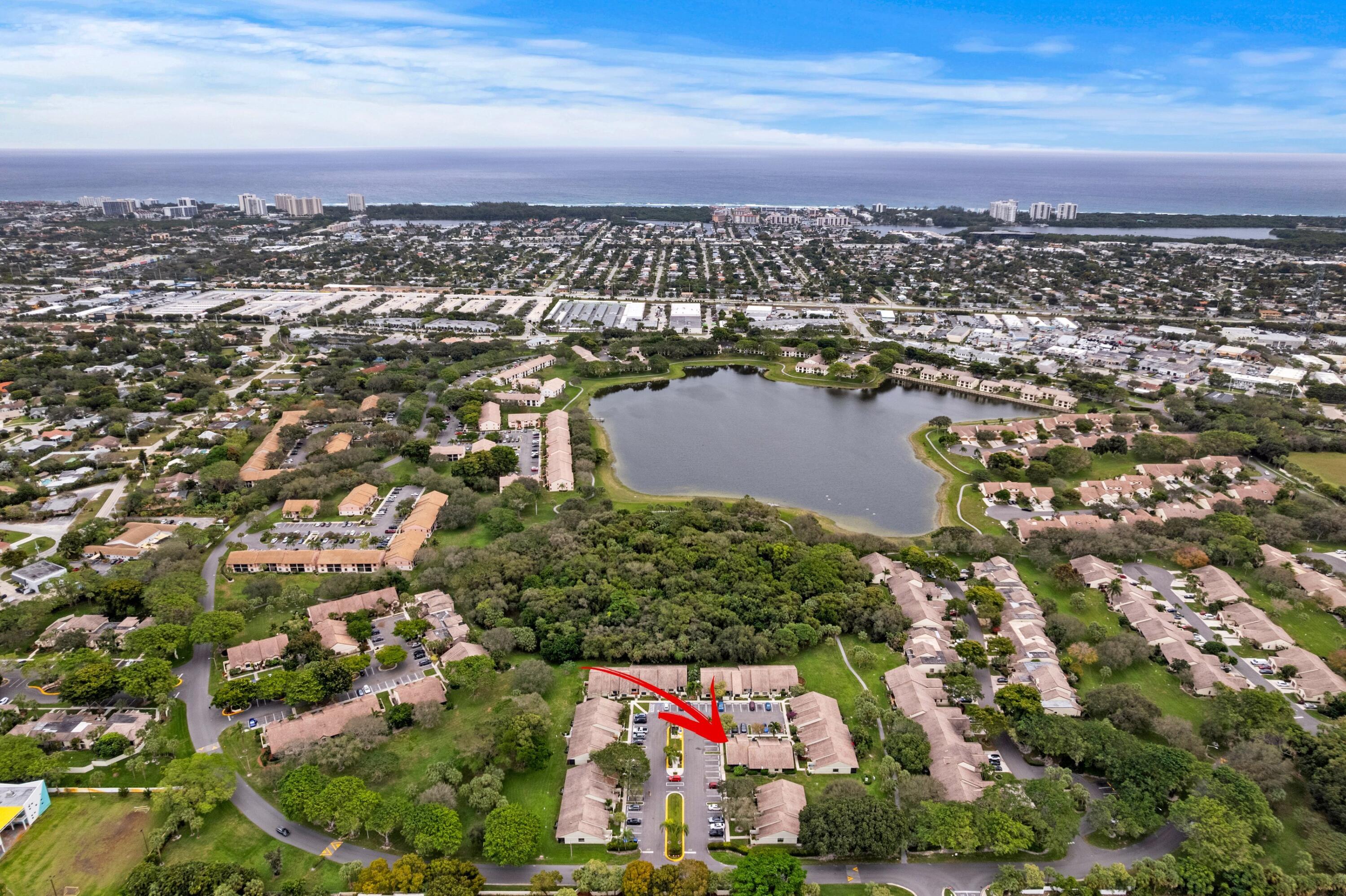 492 Hardwood Place Boca Raton, FL 33431 - Photo 18 of 46 Aerial Neighborhood View
