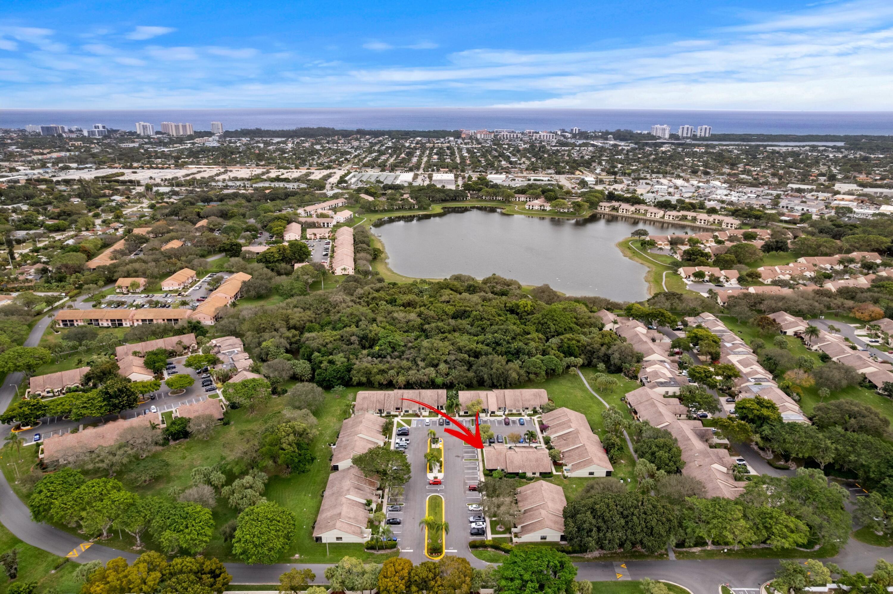 492 Hardwood Place Boca Raton, FL 33431 - Photo 19 of 46 Aerial Neighborhood View