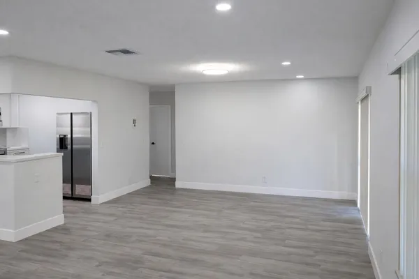 a view of empty room