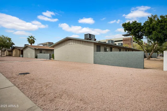 a house with a outdoor space