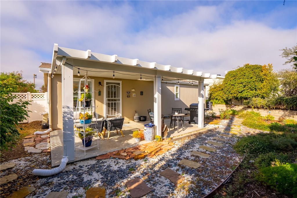 378 Lark Drive Paso Robles, CA 93446 - Photo 29 of 33 a front view of house with yard outdoor seating and barbeque oven