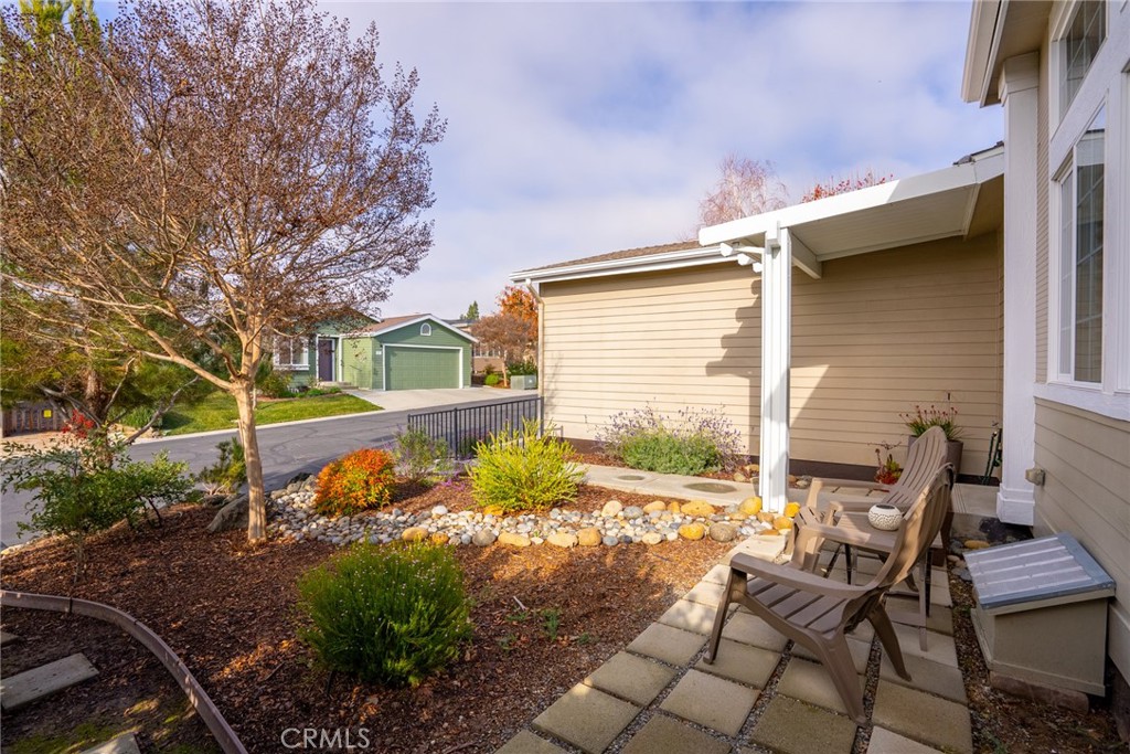 378 Lark Drive Paso Robles, CA 93446 - Photo 30 of 33 a view of a house with backyard and sitting area