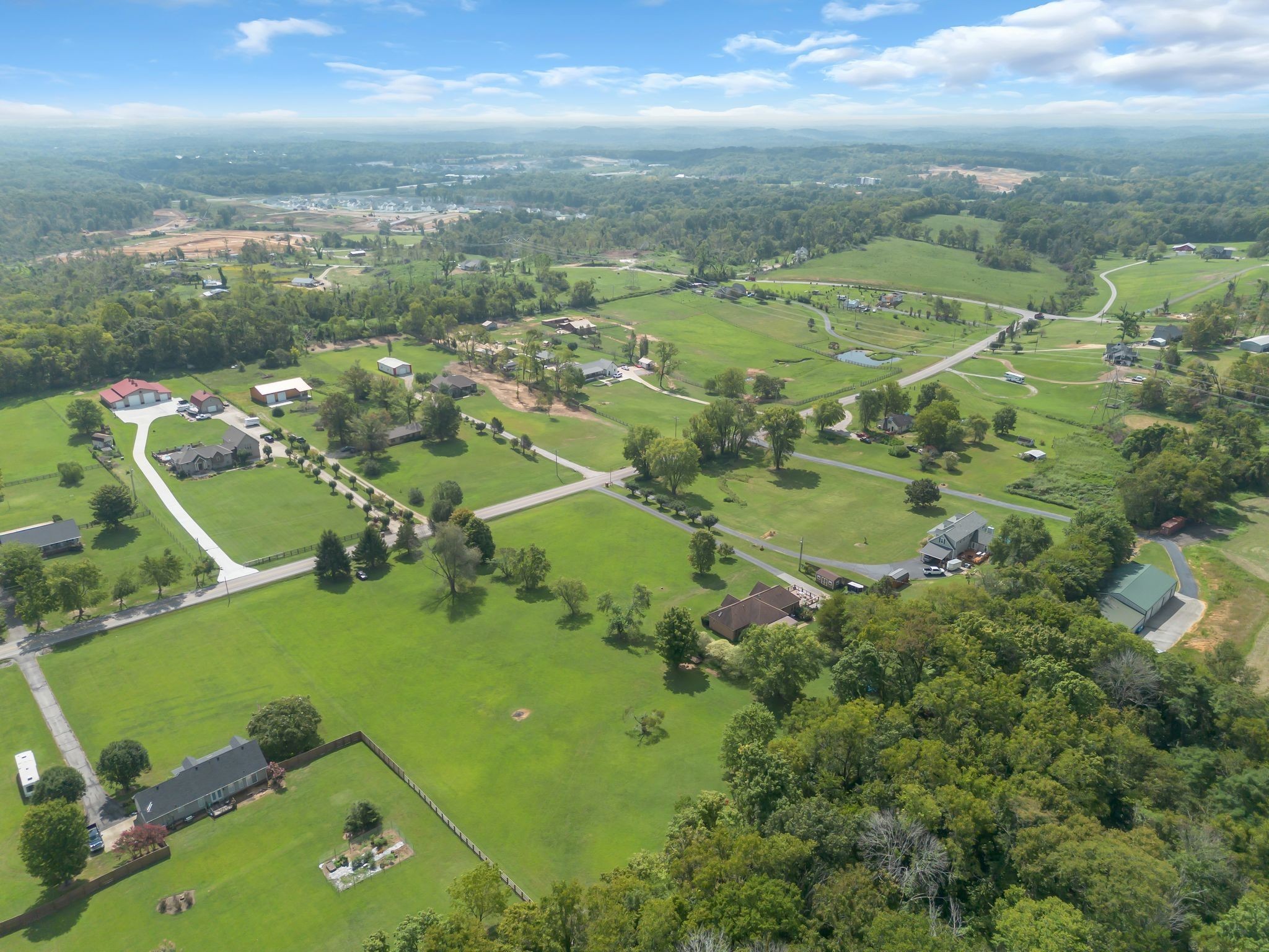 1863 Clara Mathis Road Spring Hill, TN 37174 - Photo 11 of 14 an aerial view of residential houses with outdoor space and trees