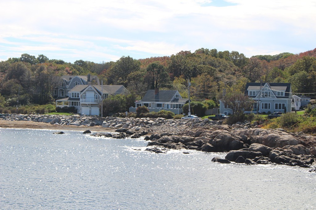 56 Marmion Way Rockport, MA 01966 - Photo 2 of 30 a view of a rural road with plants and a large tree