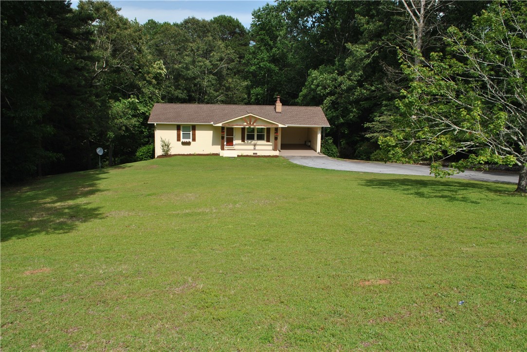 3020 Keowee School Road Seneca, SC 29672 - Photo 2 of 31 Large front yard and surrounding trees provides a