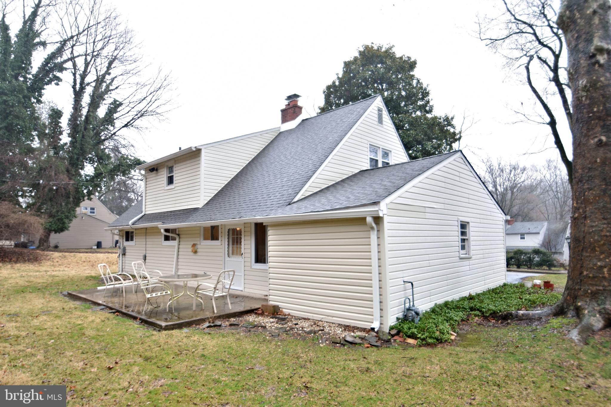 8627 Patton Road Wyndmoor, PA 19038 - Photo 30 of 31 Exterior rear with patio