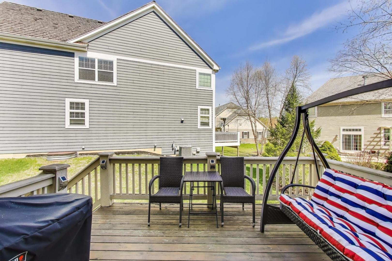 1064 Ridgeview Drive Inverness, IL 60010 - Photo 37 of 48 a view of a chairs and table on the deck