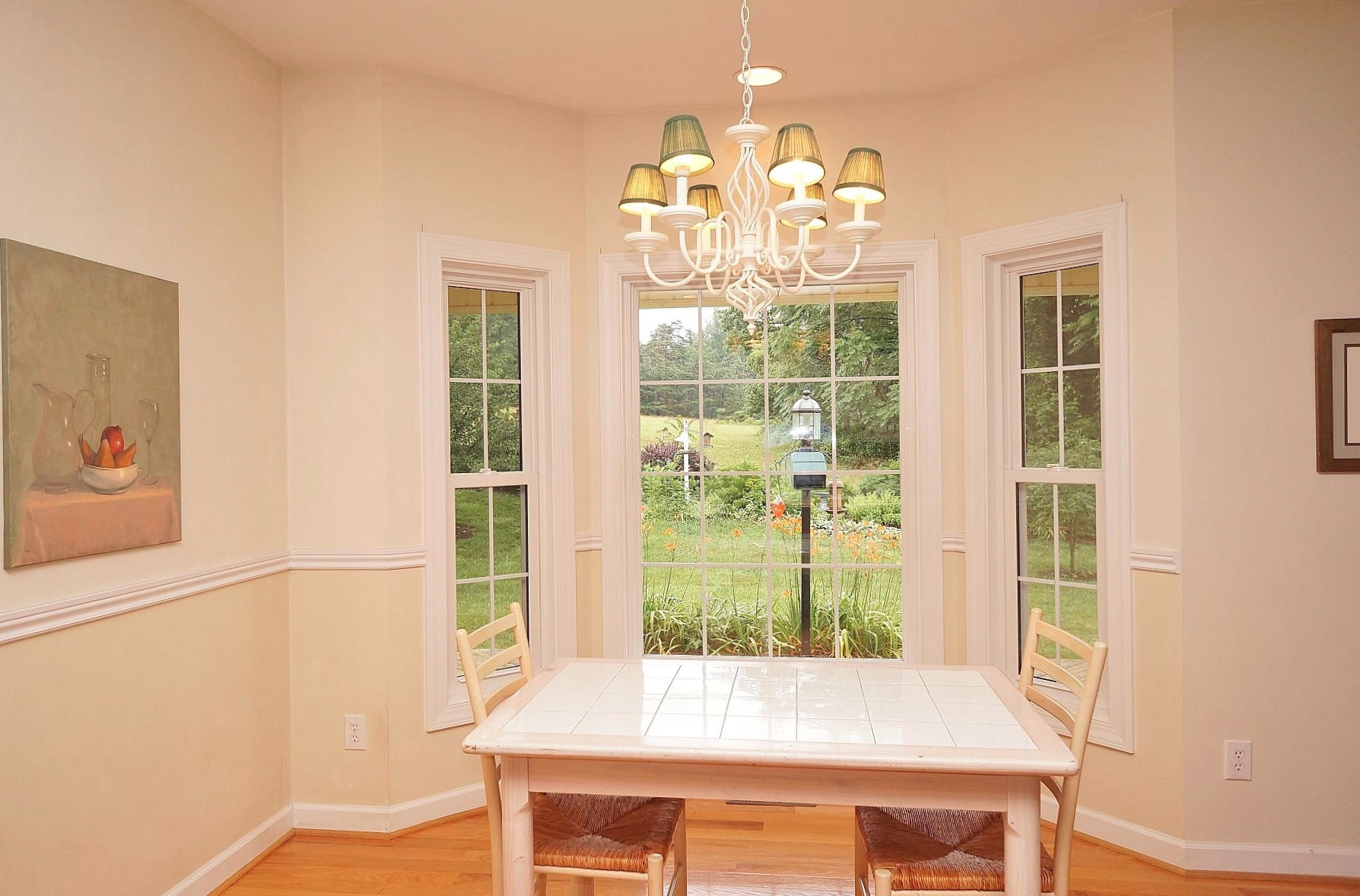 25 Claybrook Court Blue Ridge, VA 24064 - Photo 18 of 81 a view of a dining room with furniture and a chandelier
