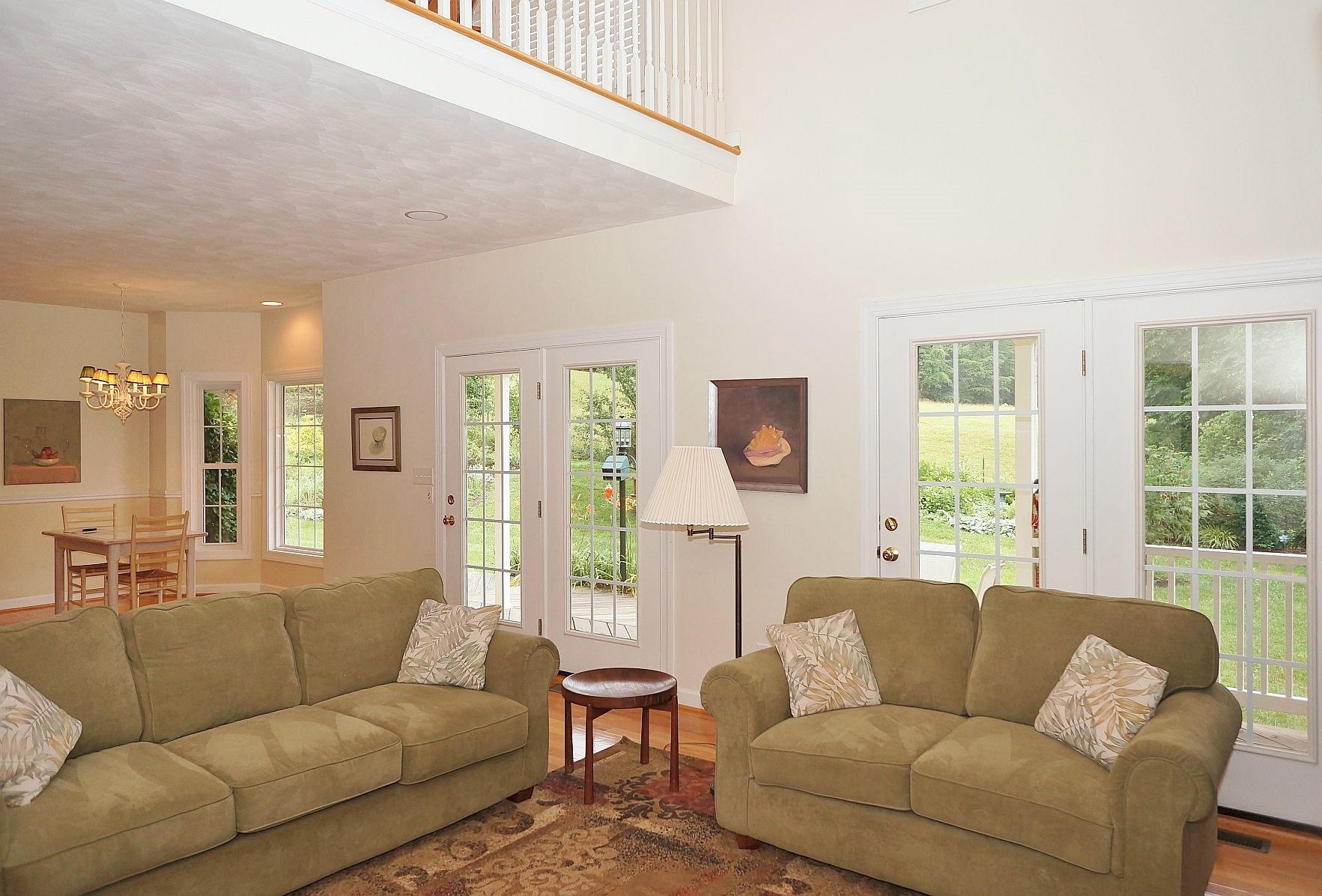 25 Claybrook Court Blue Ridge, VA 24064 - Photo 24 of 81 a living room with furniture and a large window